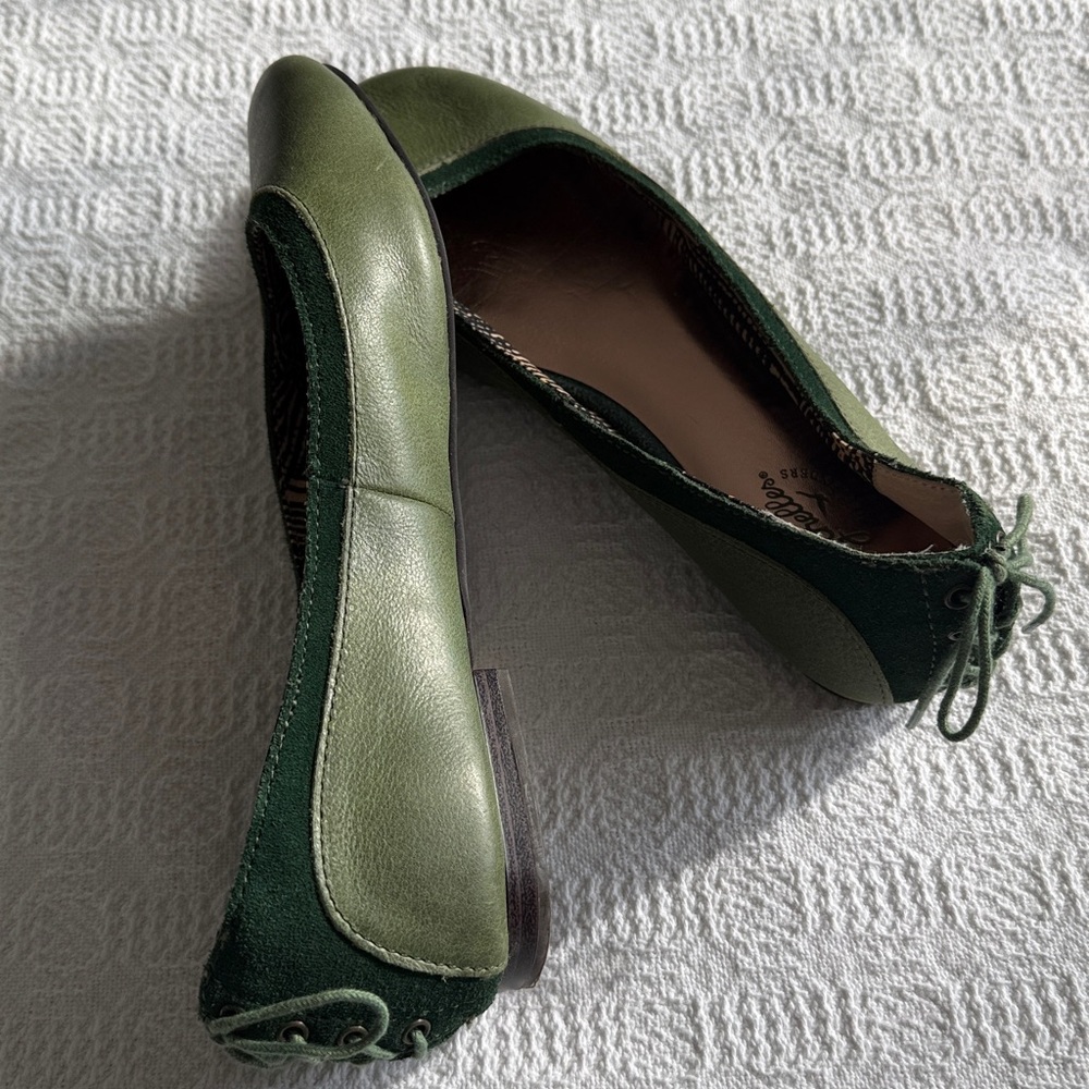 Seychelles Weekenders Women's Green Ballet Flats